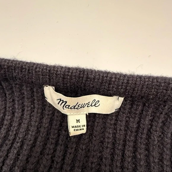 Madewell Thornton Balloon Sleeve Sweater Size M - Picture 3 of 5